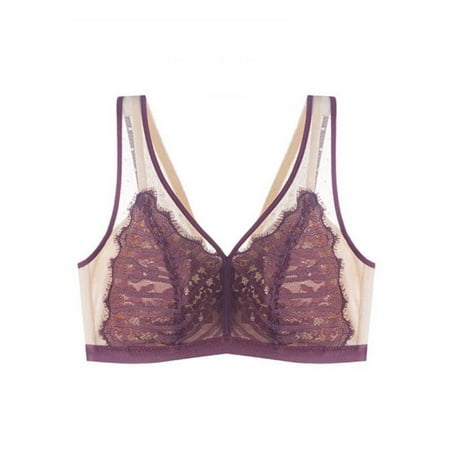 Women s Lace Bra Full Coverage V Neck Bralette Sexy Plus Size Wireless Sleep Bra L-XXXL
Women s Lace Bra Full Coverage V Neck Bralette Sexy Plus Size Wireless Sleep Bra L-XXXL