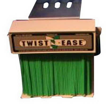Twist Ease Twist Tie Green 4 Length | 4 800/Case