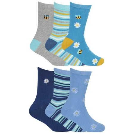 12 Pair Multipack Girls Bamboo Design Socks | Sock Snob | Soft Breathable Floral & Striped Patterns Socks
12 Pair Multipack Girls Bamboo Design Socks | Sock Snob | Soft Breathable Floral & Striped Patterns Socks