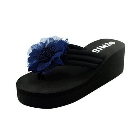 Tangnade Ladies daily all-match casual shoes Women s Ladies Summer Flower Home Wedges Beach Shoes Sandals Flip Flops Slippers Navy 38
Tangnade Ladies daily all-match casual shoes Women s Ladies Summer Flower Home Wedges Beach Shoes Sandals Flip Flops Slippers Navy 38
