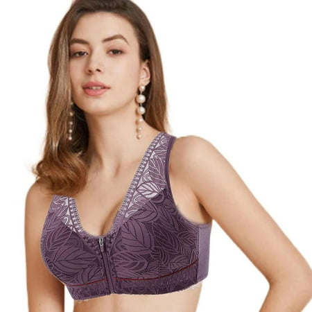 Tohuu Front Close Bras Wireless Front-Close Lace Bras Comfort Wirefree Back Support Posture Full Coverage Bras stylish
Tohuu Front Close Bras Wireless Front-Close Lace Bras Comfort Wirefree Back Support Posture Full Coverage Bras stylish