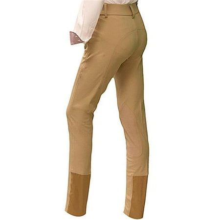 WOW WB132R Ladies Level One Riding Breech for Female, Beige - Size-32R