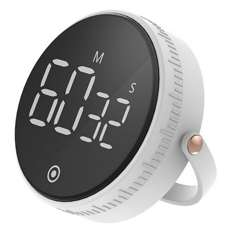 Nitouy Magnetic Kitchen Timer Large LED Display Manual Countdown Timer Foldable Support for Cooking Teaching Classroom (White)
Nitouy Magnetic Kitchen Timer Large LED Display Manual Countdown Timer Foldable Support for Cooking Teaching Classroom (White)