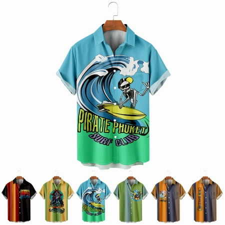 LANLIN Hawaiian Men s Button Up Shirt & Top with Breast Pocket Lightweight Clothing Plus Size Men
LANLIN Hawaiian Men s Button Up Shirt & Top with Breast Pocket Lightweight Clothing Plus Size Men