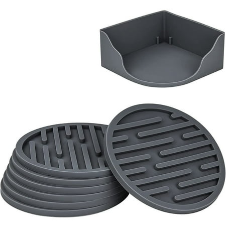 Ieegkit Silicone Coasters 8 Pieces Drink Table Coasters Non-Slip Non-Stick Heat Resistant Drink Coasters for Desktop Protection
Ieegkit Silicone Coasters 8 Pieces Drink Table Coasters Non-Slip Non-Stick Heat Resistant Drink Coasters for Desktop Protection