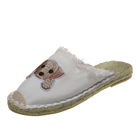 Vedolay Wedges Shoes for Women Sandals Casual Casual Women s Non Slip Weave Canvas Cartoon Dog Print Slip On Round Toe(White 8)
Vedolay Wedges Shoes for Women Sandals Casual Casual Women s Non Slip Weave Canvas Cartoon Dog Print Slip On Round Toe(White 8)