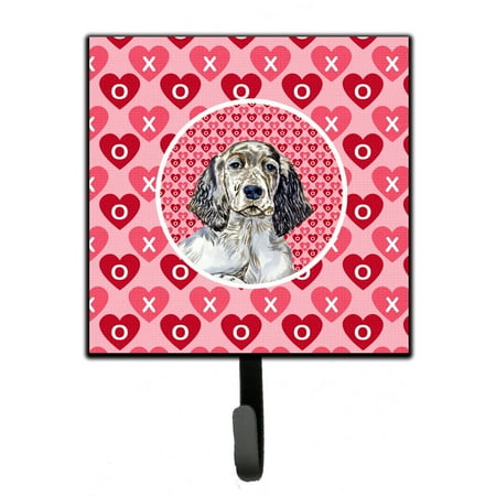English Setter Hearts Love and Valentines Day Portrait Leash or Key Holder
English Setter Hearts Love and Valentines Day Portrait Leash or Key Holder