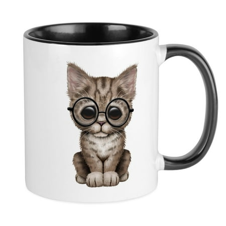 CafePress - Cute Tabby Kitten With Eye Glasses Mugs - Ceramic Coffee Tea Novelty Mug Cup 11 oz
CafePress - Cute Tabby Kitten With Eye Glasses Mugs - Ceramic Coffee Tea Novelty Mug Cup 11 oz