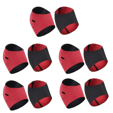 BESTONZON 5 Pairs Comfortable Heel Covers Protective Ankle Pads Heel Supports