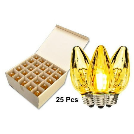 Queens of Christmas F50-SMD-RETRO-GO-25 F50 SMD Commercial Retrofit Bulb Gold - Pack of 25 
Queens of Christmas F50-SMD-RETRO-GO-25 F50 SMD Commercial Retrofit Bulb Gold - Pack of 25