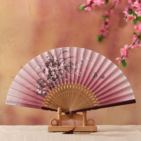1 pcs Retro Chinese Style Bamboo Wood Handheld for Ladies Dance Fan Home Decor Folding Fan Fan Crafts PINK ORCHID
1 pcs Retro Chinese Style Bamboo Wood Handheld for Ladies Dance Fan Home Decor Folding Fan Fan Crafts PINK ORCHID