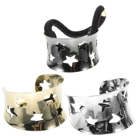 3 Pcs Star Ponytail Buckle Cuff Hair Decor Gold Headband Elastic Gems for Women Piece Ties Miss
3 Pcs Star Ponytail Buckle Cuff Hair Decor Gold Headband Elastic Gems for Women Piece Ties Miss