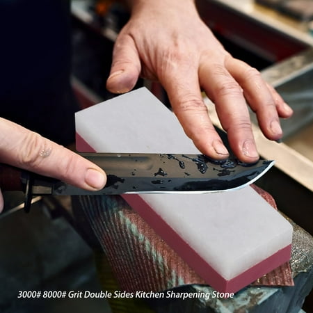 Ccdes Double sides Sharpener Stone 3000# 8000# Grit Double Sides Kitchen Sharpening Stone Knife Sharpener Tool Whetstone Knife Sharpener
Ccdes Double sides Sharpener Stone 3000# 8000# Grit Double Sides Kitchen Sharpening Stone Knife Sharpener Tool Whetstone Knife Sharpener