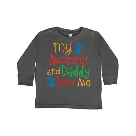 Inktastic Mommy and Daddy Love Me Gift Toddler Boy or Toddler Girl Long Sleeve T-Shirt
Inktastic Mommy and Daddy Love Me Gift Toddler Boy or Toddler Girl Long Sleeve T-Shirt