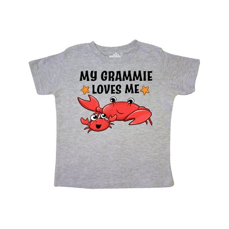 Inktastic My Grammie Loves Me- cute crab family Gift Toddler Boy or Toddler Girl T-Shirt
Inktastic My Grammie Loves Me- cute crab family Gift Toddler Boy or Toddler Girl T-Shirt