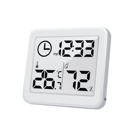 Andoer Indoor Hygrometer Thermometer Humidity Gauge Monitor with Temperature -10℃-70℃ (14℉-158℉) and Humidity 20%RH-99%RH Sensor
Andoer Indoor Hygrometer Thermometer Humidity Gauge Monitor with Temperature -10℃-70℃ (14℉-158℉) and Humidity 20%RH-99%RH Sensor