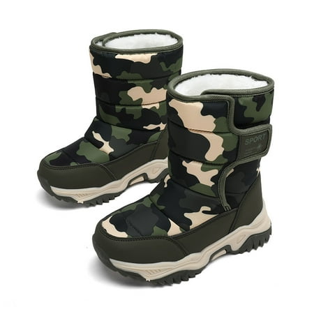 Kids Winter Snow Boots Waterproof Fleece Warm Anti-slip Lightweight Sport Shoes Boys Girls
Kids Winter Snow Boots Waterproof Fleece Warm Anti-slip Lightweight Sport Shoes Boys Girls