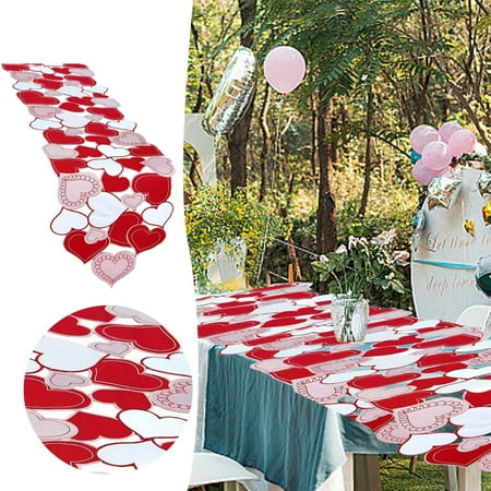 Love Heart Table Runner For Valentine s Day Mother’s Day Wedding Anniversary Marriage Proposals Engagements Events Or Parties Table Decor 69 Inch
Love Heart Table Runner For Valentine s Day Mother’s Day Wedding Anniversary Marriage Proposals Engagements Events Or Parties Table Decor 69 Inch