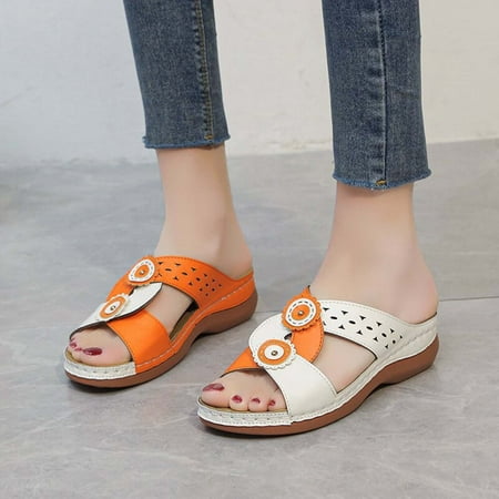amlbb Wedge Sandals for Women Summer Flower Decoration Casual Comfortable Slippers Platform Wedge Shoes Sandals on Clearance
amlbb Wedge Sandals for Women Summer Flower Decoration Casual Comfortable Slippers Platform Wedge Shoes Sandals on Clearance