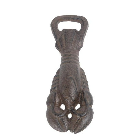 Privilege 19843 Lobster Bottle Opener, Rust Brown
