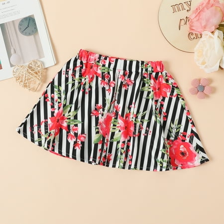 NECHOLOGY Toddler Kids Girls Clothes Casual Beach Soild Sleeveless Stripe Floral Skirt 2PCS Outfits Tennis Clothes for Teen Girls Childrenscostume Black 3-4 Years
NECHOLOGY Toddler Kids Girls Clothes Casual Beach Soild Sleeveless Stripe Floral Skirt 2PCS Outfits Tennis Clothes for Teen Girls Childrenscostume Black 3-4 Years