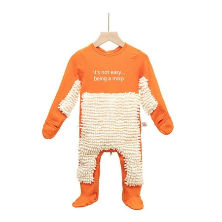 MAWCLOS Newborn Infant Baby Girls Boys Crawling Floral Mop Onesie Long Sleeve Crew Neck Romper Jumpsuit
MAWCLOS Newborn Infant Baby Girls Boys Crawling Floral Mop Onesie Long Sleeve Crew Neck Romper Jumpsuit