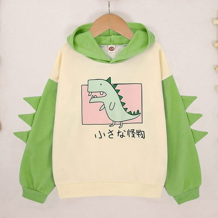 XMMSWDLA Clearance Baby Outerwear Baby Girls Long Sleeve Hooded Sweatshirt Blouse Womens Pullover Outwear Cat Ear Hooded Dinosaur
XMMSWDLA Clearance Baby Outerwear Baby Girls Long Sleeve Hooded Sweatshirt Blouse Womens Pullover Outwear Cat Ear Hooded Dinosaur