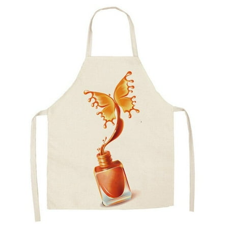 Kitchen Apron Nail Polish Ladies Perfume Printing Cotton Linen Apron Men and Women Household Cleaning and Antifouling Tools
Kitchen Apron Nail Polish Ladies Perfume Printing Cotton Linen Apron Men and Women Household Cleaning and Antifouling Tools