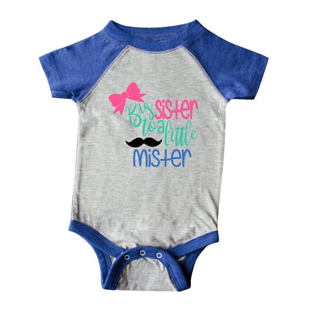 Inktastic Big Sister to a Little Mister Bow and Mustache Gift Baby Girl Bodysuit
Inktastic Big Sister to a Little Mister Bow and Mustache Gift Baby Girl Bodysuit