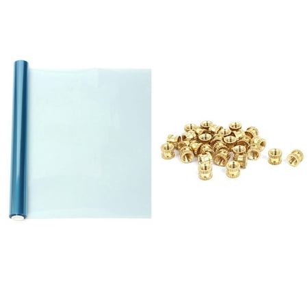 Photosensitive Dry Film for PCB Circuit Photoresist Sheets with 20Pc M2x3mmx3.2mm Female Threaded Knurled Embedded Nuts
Photosensitive Dry Film for PCB Circuit Photoresist Sheets with 20Pc M2x3mmx3.2mm Female Threaded Knurled Embedded Nuts