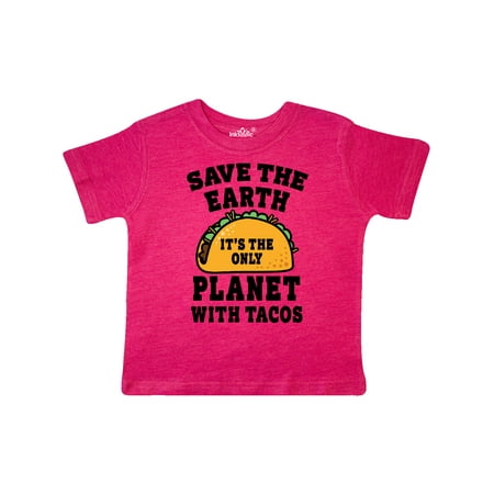 Inktastic Save the Earth It s the Only Planet with Tacos Gift Toddler Boy or Toddler Girl T-Shirt
Inktastic Save the Earth It s the Only Planet with Tacos Gift Toddler Boy or Toddler Girl T-Shirt