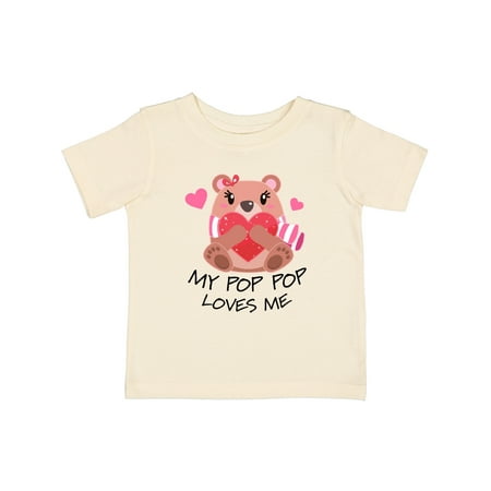 Inktastic My Pop Pop Loves Me- Bear and Hearts Gift Baby Boy or Baby Girl T-Shirt
Inktastic My Pop Pop Loves Me- Bear and Hearts Gift Baby Boy or Baby Girl T-Shirt