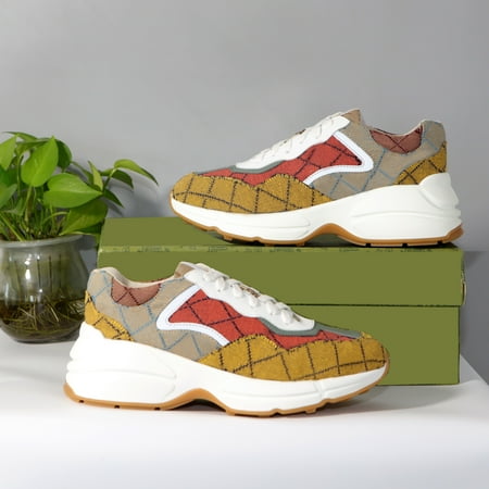Designer Men Women Rhyton Casual Shoes Mens Sneaker Fashion Womens Shoe Platform Sports Trainers Mouse Wave Mouth Tiger Web With Box
Designer Men Women Rhyton Casual Shoes Mens Sneaker Fashion Womens Shoe Platform Sports Trainers Mouse Wave Mouth Tiger Web With Box