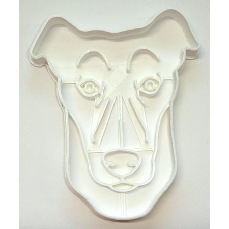 Greyhound Dog Face Detailed Racing Breed Cookie Cutter USA PR4027