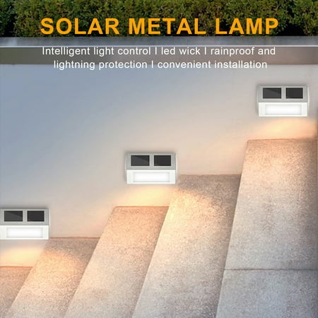 WindC Solar Deck Light 2 LED Waterproof Stainless Steel Solar Powered Outdoor Stairs Lamp for Garden
WindC Solar Deck Light 2 LED Waterproof Stainless Steel Solar Powered Outdoor Stairs Lamp for Garden