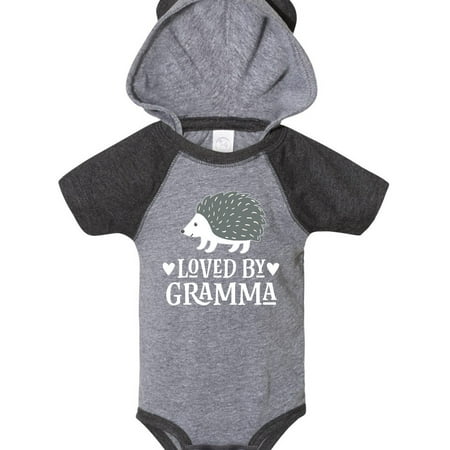 Inktastic Gramma Loves Me Gift Baby Boy or Baby Girl Bodysuit