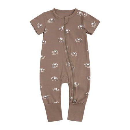 Jeborah Toddler Baby Boys Girls Cute Cartoon Animal Pattern Short Sleeve Double Zipper Romper Jumpsuit Clearance
Jeborah Toddler Baby Boys Girls Cute Cartoon Animal Pattern Short Sleeve Double Zipper Romper Jumpsuit Clearance
