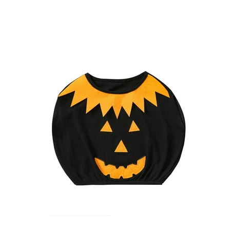 Toddler Baby Boy Girl Halloween Costume Pumpkin-Shaped O-Neck Sleeveless Tank Tops Cosplay Party Outfit
Toddler Baby Boy Girl Halloween Costume Pumpkin-Shaped O-Neck Sleeveless Tank Tops Cosplay Party Outfit