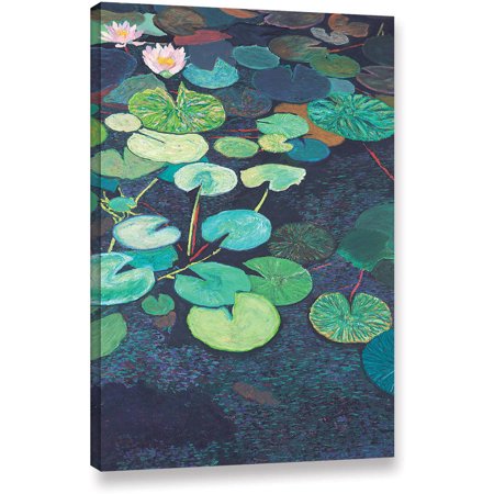 ArtWall Allan Friedlander "Pink Lilies" Gallery-wrapped Canvas