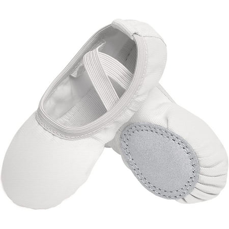Girls Canvas Ballet Slippers Flats Leather Soles Dance Shoes for Toddler Little Kid
Girls Canvas Ballet Slippers Flats Leather Soles Dance Shoes for Toddler Little Kid