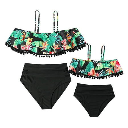 MPWEGNP Parent Child Bikini Mother Daughter Swimsuit Suit Women Flower Leaf Print Bodysuit Swimsuit Matching Pajamas for Family 4xl Matching Pajamas Family And Dog
MPWEGNP Parent Child Bikini Mother Daughter Swimsuit Suit Women Flower Leaf Print Bodysuit Swimsuit Matching Pajamas for Family 4xl Matching Pajamas Family And Dog