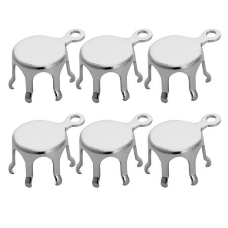 100pcs DIY Jewelry Accessory Copper Claw Pendant Round Shape with Haning Hole for Jewelry Making (Silver 5mm)
100pcs DIY Jewelry Accessory Copper Claw Pendant Round Shape with Haning Hole for Jewelry Making (Silver 5mm)
