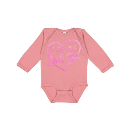 Inktastic I Love My Little Bro in Pink Chalk Heart Gift Baby Boy or Baby Girl Long Sleeve Bodysuit
Inktastic I Love My Little Bro in Pink Chalk Heart Gift Baby Boy or Baby Girl Long Sleeve Bodysuit