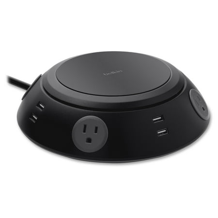 Belkin Meeting Room Power Center - 4 X Ac Power, 8 X Usb - 1080 J - 5 V Dc Output (b2e031tt06bk)