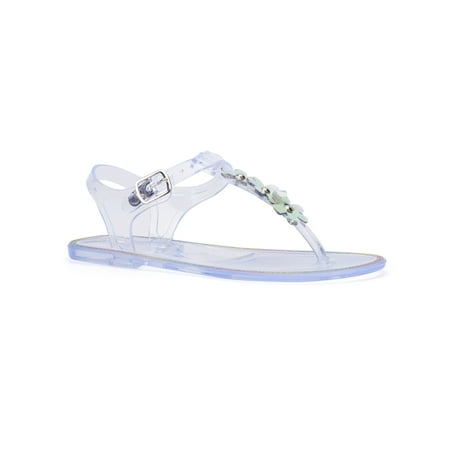 Olivia Miller Girls Magic Flower Jelly Sandal Sizes 11-5