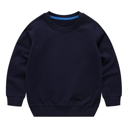 TIREOW Kid s Warm Hoodies Toddler Boys Girls Solid Color Long Sleeve Round Neck Fall Winter Sweatshirt Threaded Neckline Comfortable Fashionable Pullover
TIREOW Kid s Warm Hoodies Toddler Boys Girls Solid Color Long Sleeve Round Neck Fall Winter Sweatshirt Threaded Neckline Comfortable Fashionable Pullover