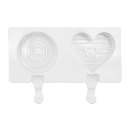 2 Cavities DIY Love Shape and Round Silicone Ice Cream Mold Popsicle Maker Freeze with Sticks Food Grade
2 Cavities DIY Love Shape and Round Silicone Ice Cream Mold Popsicle Maker Freeze with Sticks Food Grade