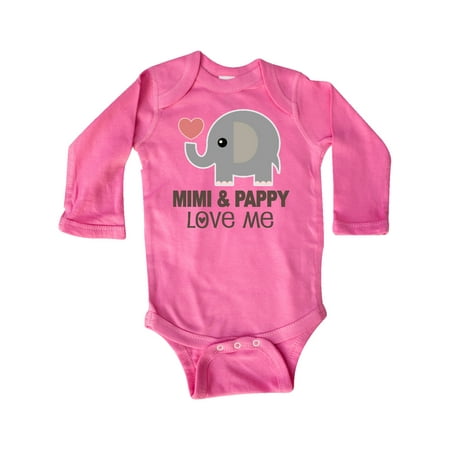Inktastic Mimi and Pappy Love Me Elephant Gift Baby Boy or Baby Girl Long Sleeve Bodysuit
Inktastic Mimi and Pappy Love Me Elephant Gift Baby Boy or Baby Girl Long Sleeve Bodysuit