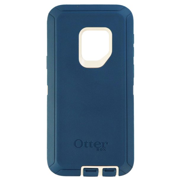 OtterBox Defender Case and Holster for Samsung Galaxy S9 - Big Sur (Blue/White)