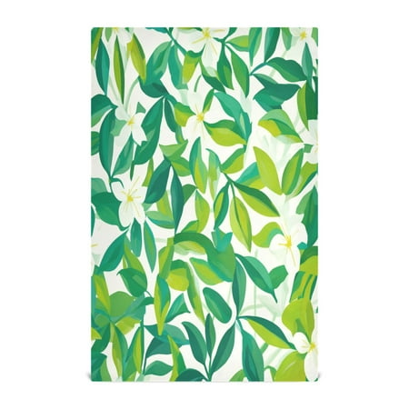 Green Leafy and Flowers Decorative Waffle Towel Kitchen Dishcloth 28x18in Multi-Use Tea Towel
Green Leafy and Flowers Decorative Waffle Towel Kitchen Dishcloth 28x18in Multi-Use Tea Towel
